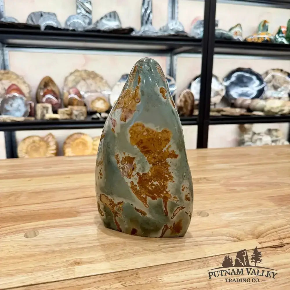 Polychrome Jasper Table Accent - Putnam Valley Trading Co.