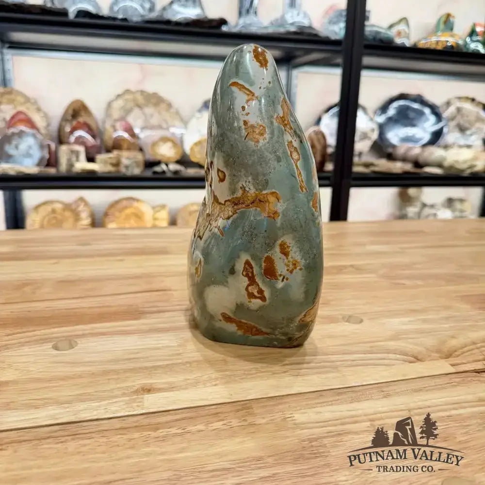 Polychrome Jasper Table Accent - Putnam Valley Trading Co.