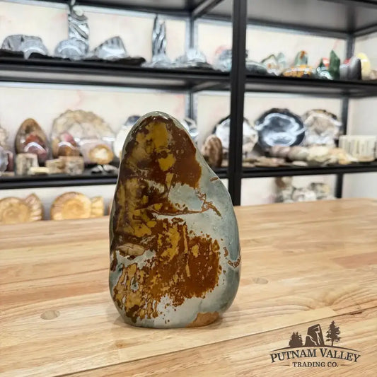 Polychrome Jasper Table Accent - Putnam Valley Trading Co.