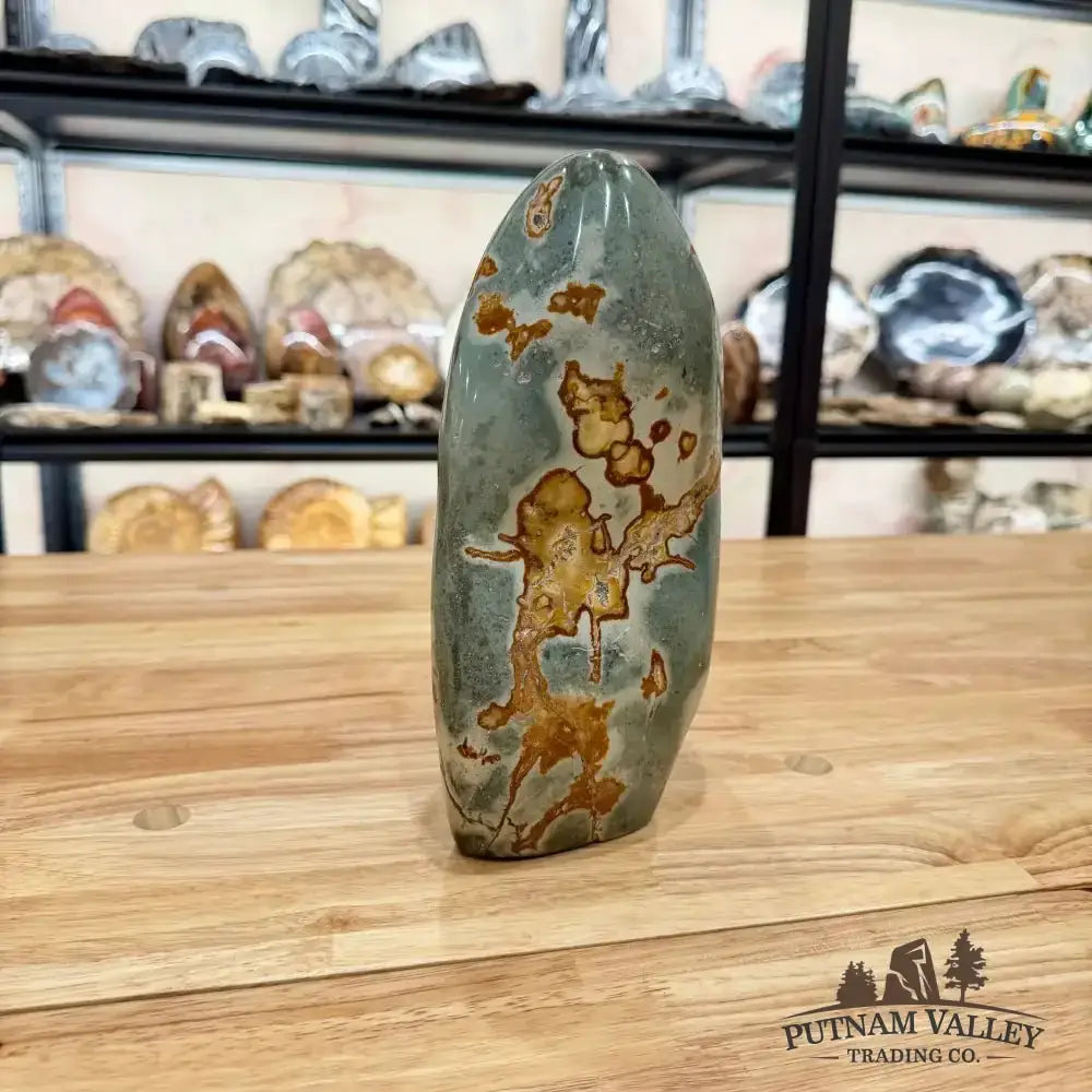 Polychrome Jasper Table Accent - Putnam Valley Trading Co.