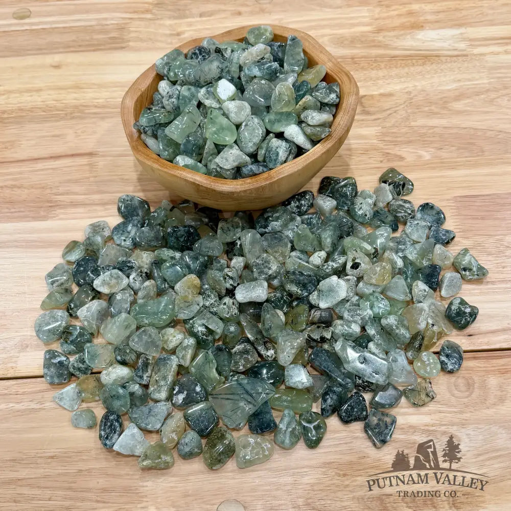 Tumbled Prehnite (½ lb) | Freeform - Tumbled Stone