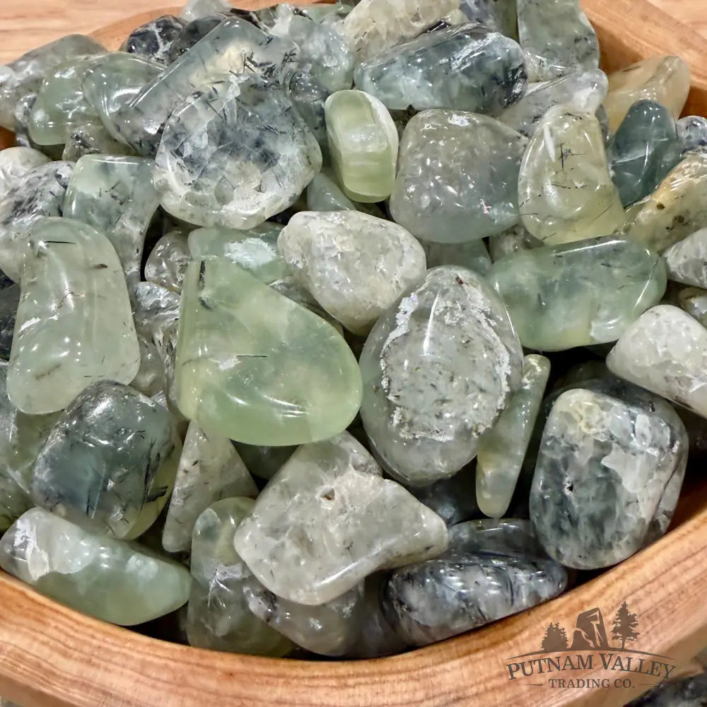 Tumbled Prehnite (½ lb) | Freeform - Tumbled Stone