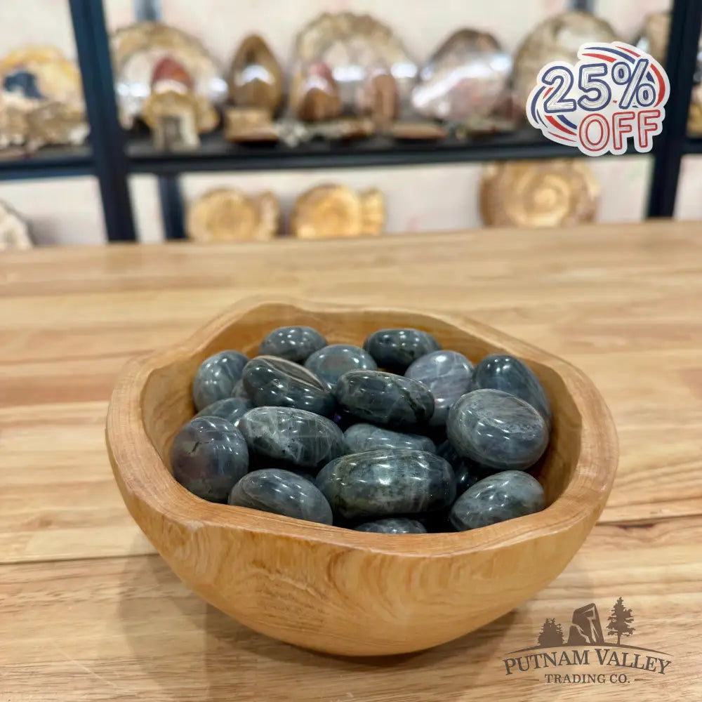 Purple Rainbow Labradorite Polished Stones (½ lb) - Tumbled Stone
