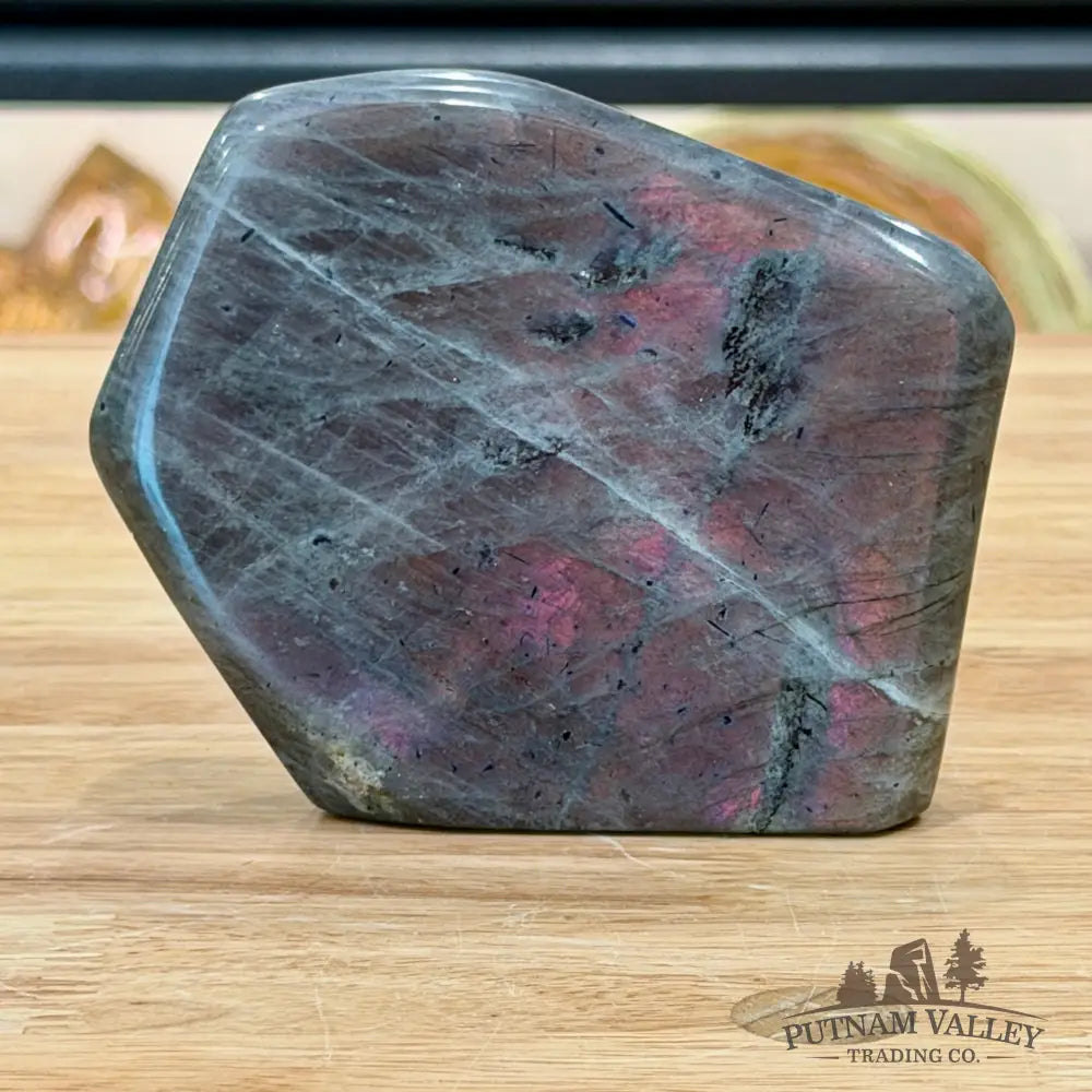 Purple Rainbow Labradorite Table Accent 4.3’’ - Sculpture
