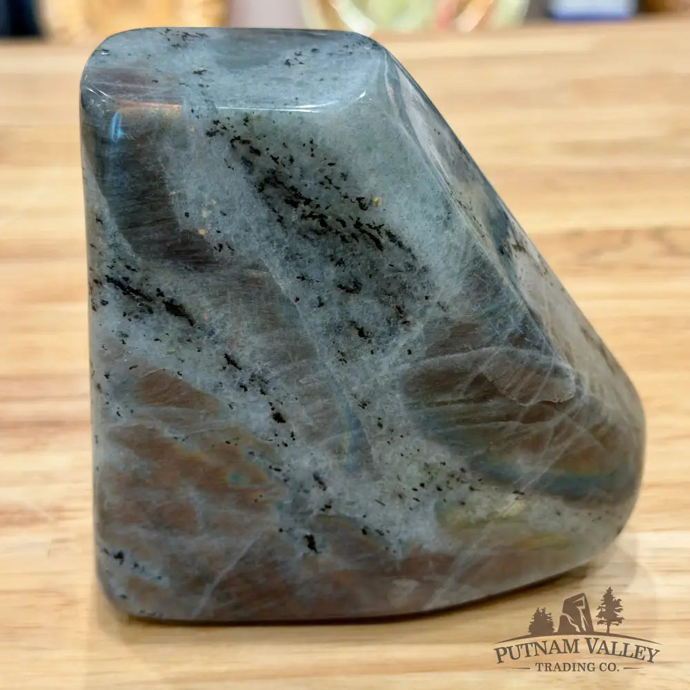 Purple Rainbow Labradorite Table Accent 4.36’’ - Sculpture