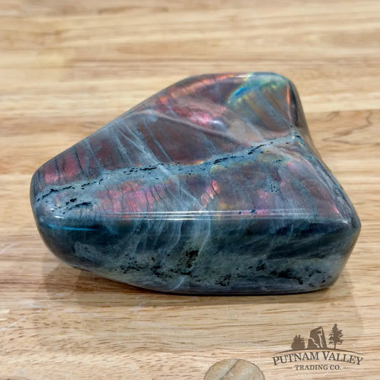Purple Rainbow Labradorite Table Accent 4.36’’ - Sculpture