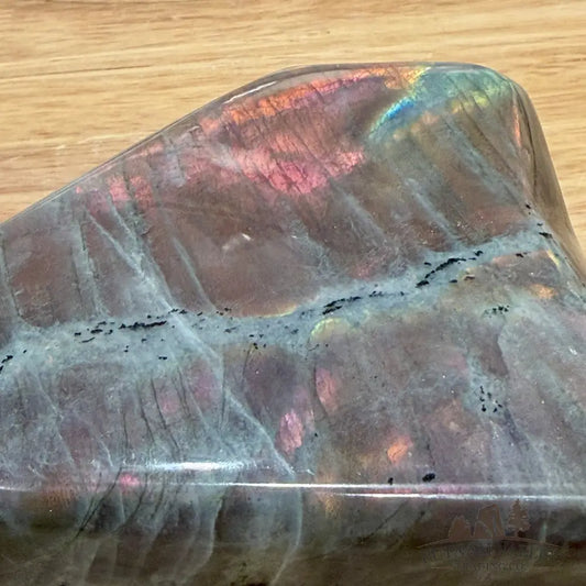 Purple Rainbow Labradorite Table Accent 4.36’’ - Sculpture