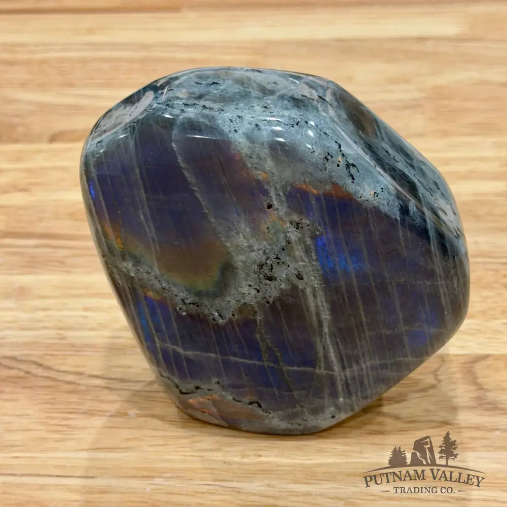 Purple Rainbow Labradorite Table Accent 4’’ - Sculpture