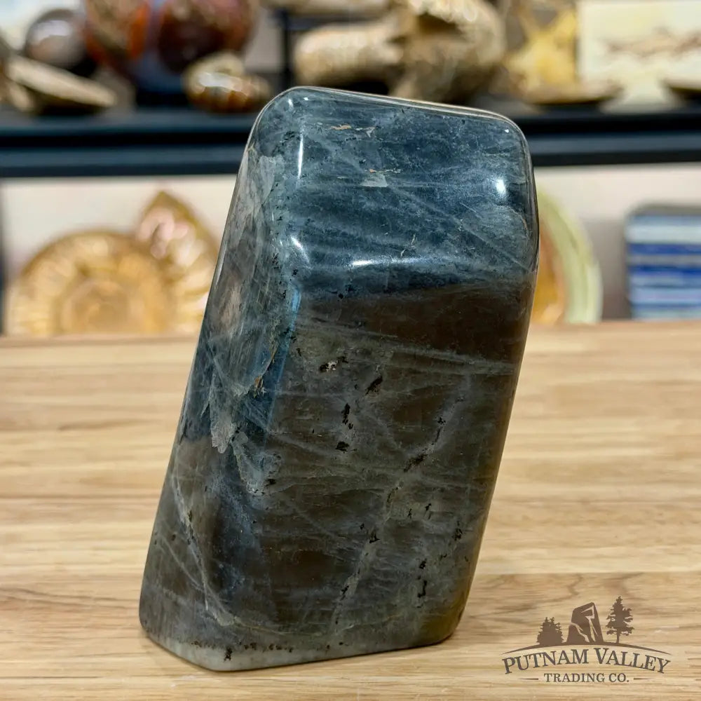 Purple Rainbow Labradorite Table Accent 4.4’’ - Sculpture