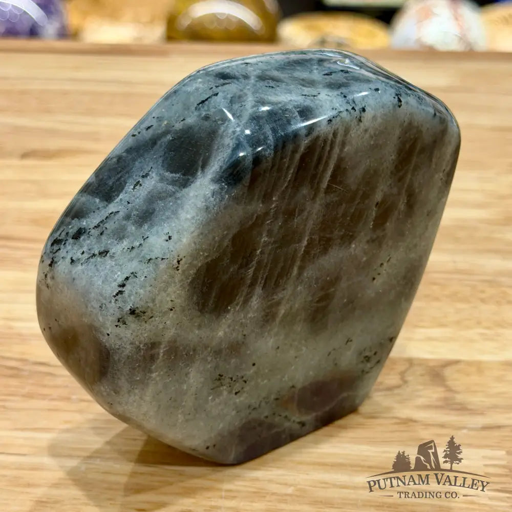 Purple Rainbow Labradorite Table Accent 4’’ - Sculpture