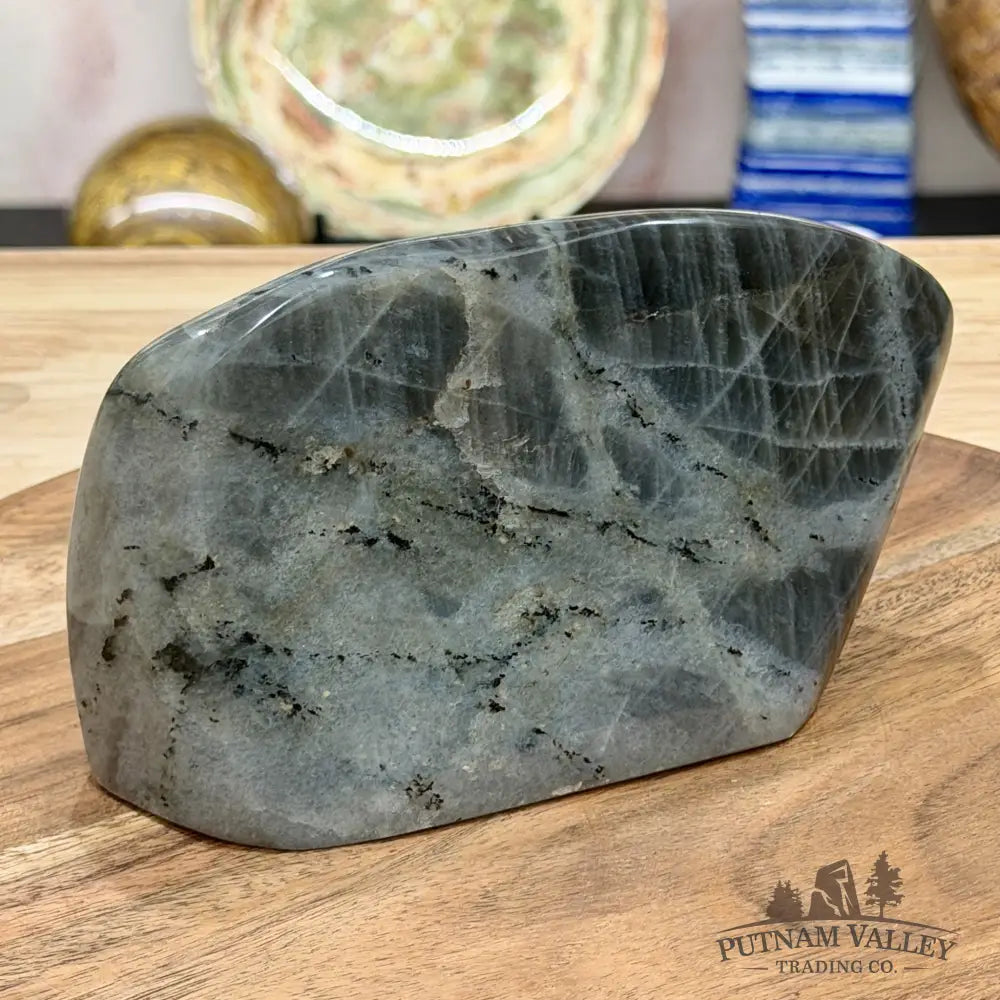 Purple Rainbow Labradorite Table Accent 6.53’’ - Free Standing Accent
