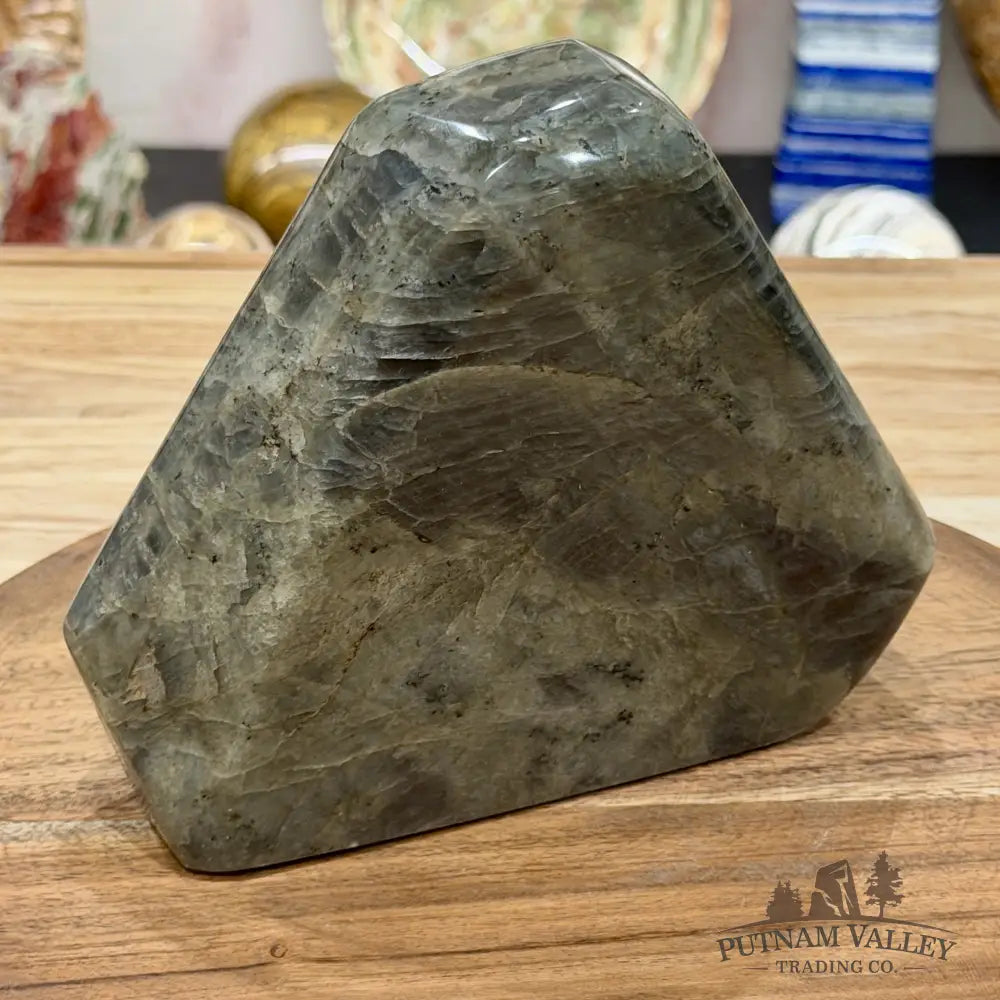 Purple Rainbow Labradorite Table Accent 7’’ - Free Standing Accent