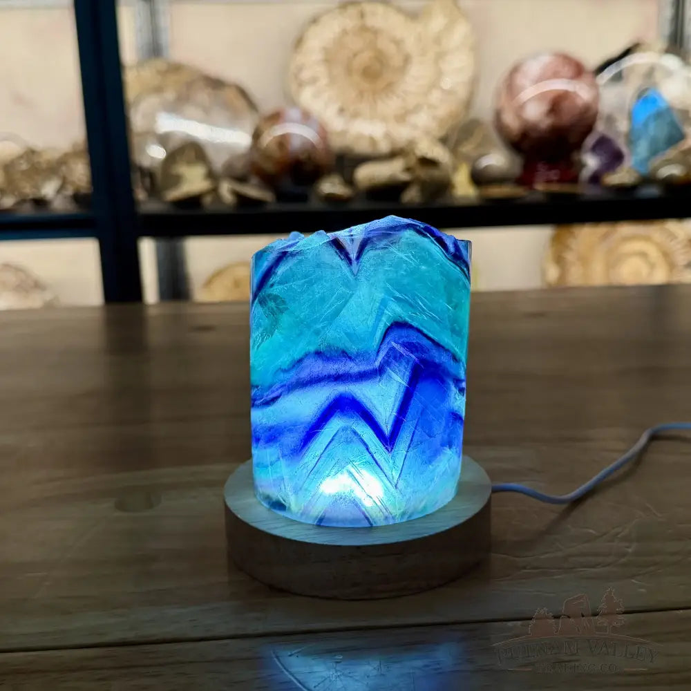Rainbow Fluorite Lamp 4.87’’ - Lamp