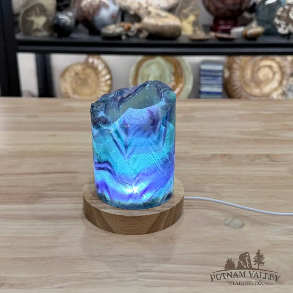 Rainbow Fluorite Lamp 4.87’’ - Lamp