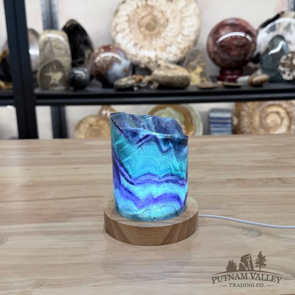 Rainbow Fluorite Lamp 4.87’’ - Lamp