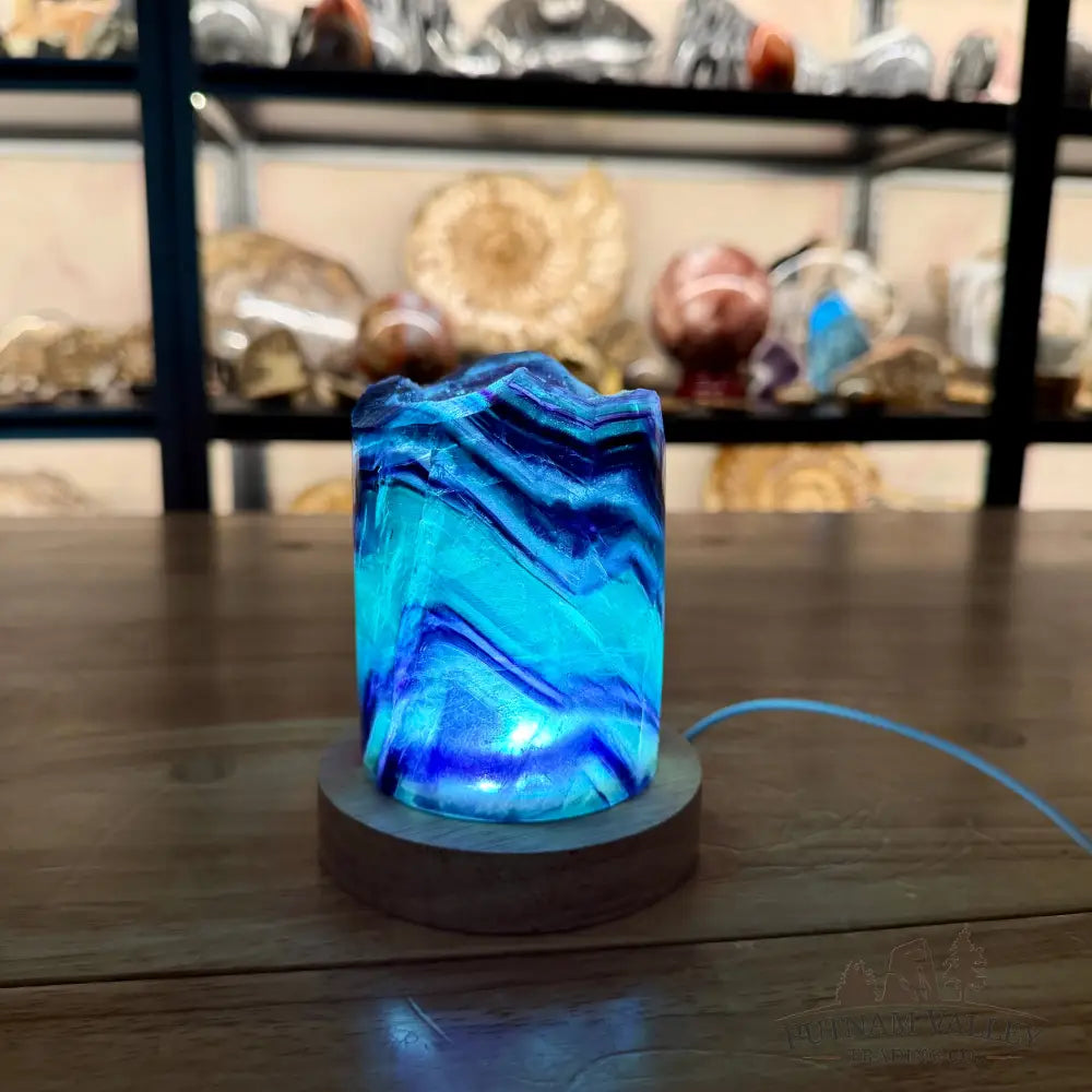 Rainbow Fluorite Lamp 4.92’’ - Lamp
