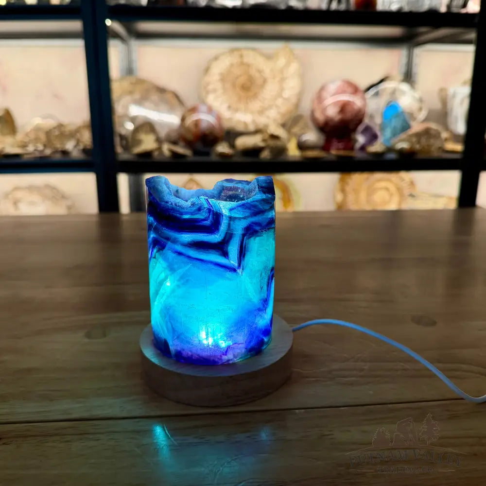 Rainbow Fluorite Lamp 4.92’’ - Lamp