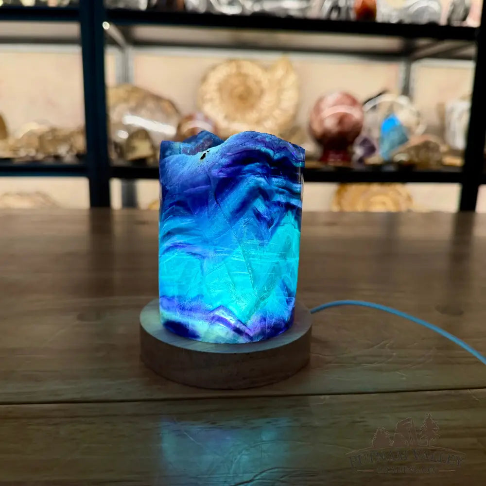 Rainbow Fluorite Lamp 4.92’’ - Lamp