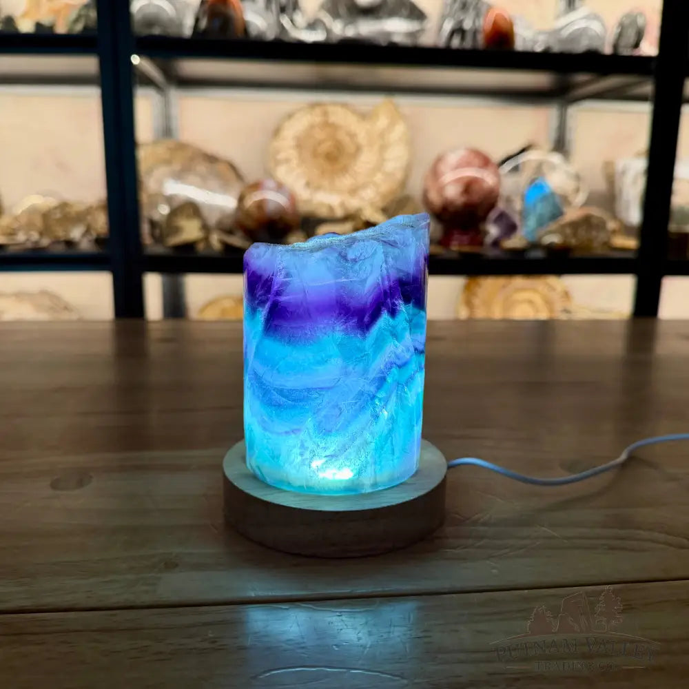 Rainbow Fluorite Lamp 5.11’’ - Lamp