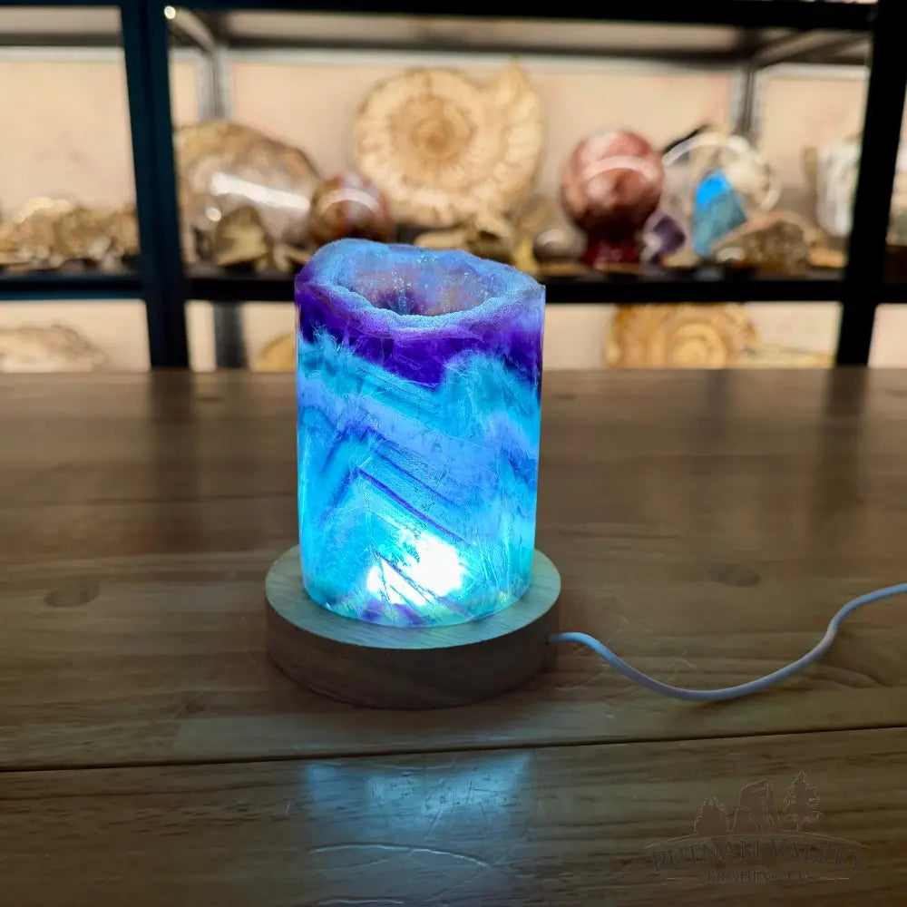 Rainbow Fluorite Lamp 5.11’’ - Lamp