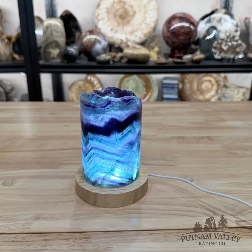 Rainbow Fluorite Lamp 5.54’’ - Lamp