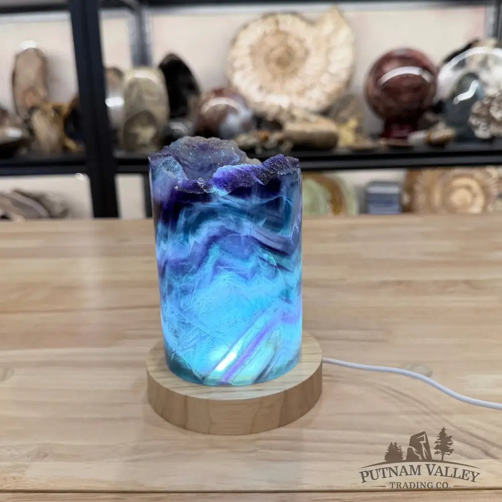 Rainbow Fluorite Lamp 5.54’’ - Lamp
