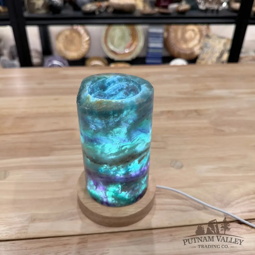 Rainbow Fluorite Lamp 5.95’’ - Lamp