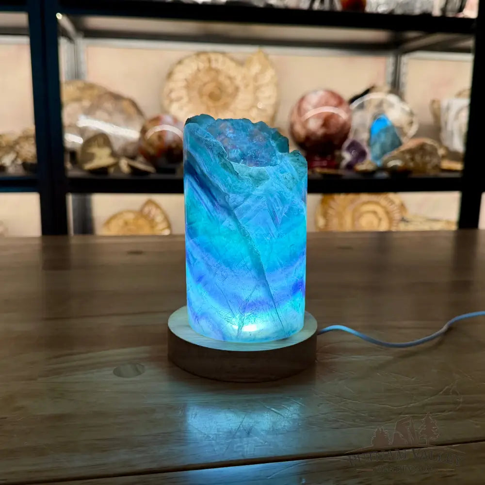 Rainbow Fluorite Lamp 6.13’’ - Lamp