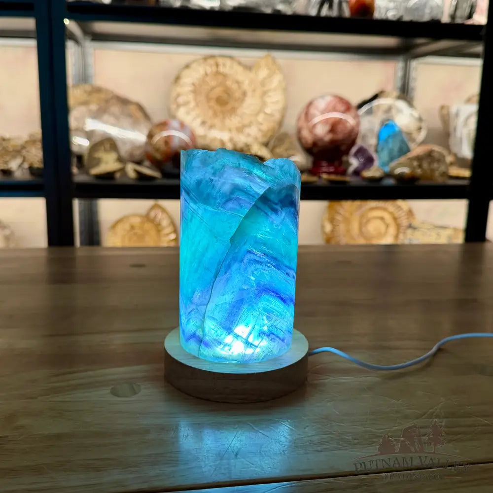 Rainbow Fluorite Lamp 6.13’’ - Lamp