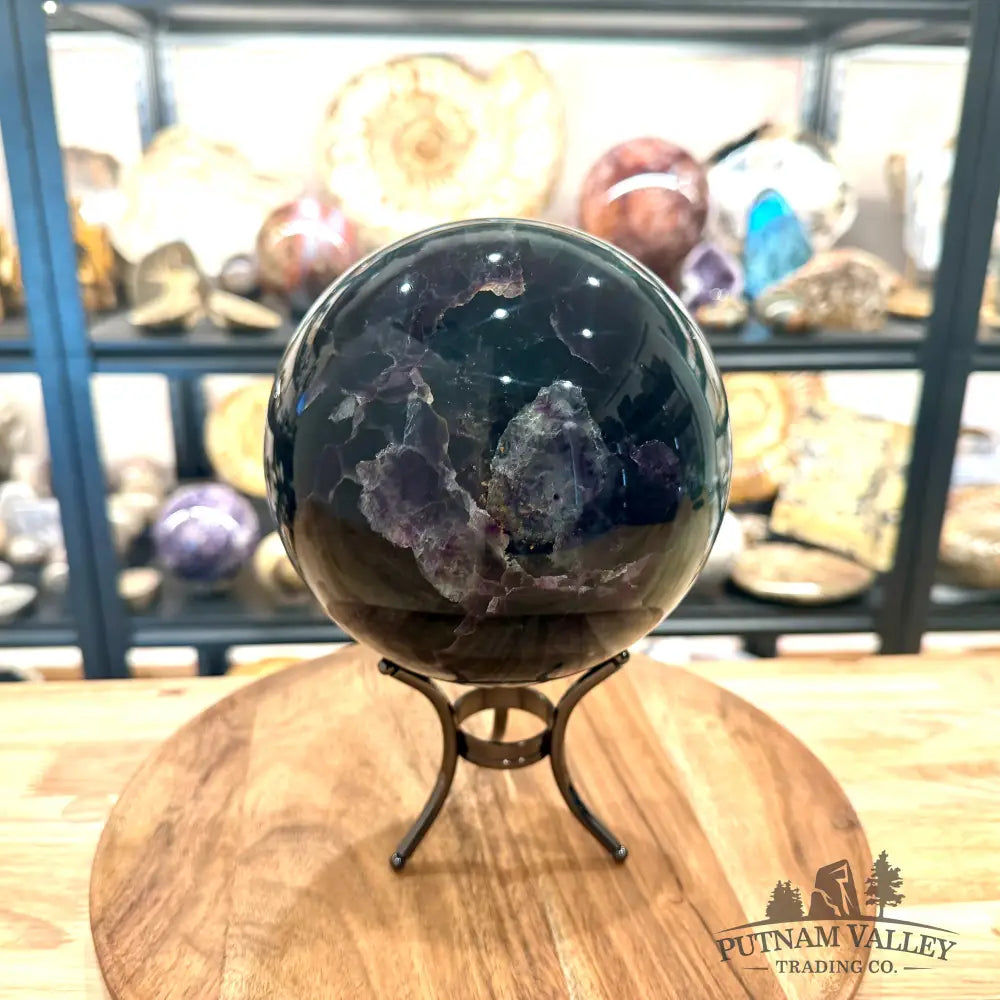 Rainbow Fluorite Sphere 5.9’’ - Sphere