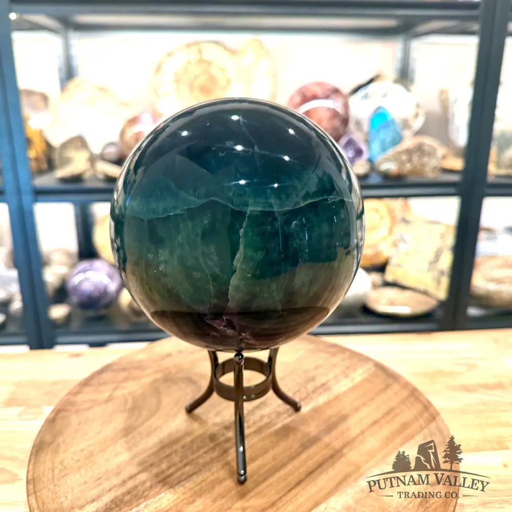 Rainbow Fluorite Sphere 5.9’’ - Sphere