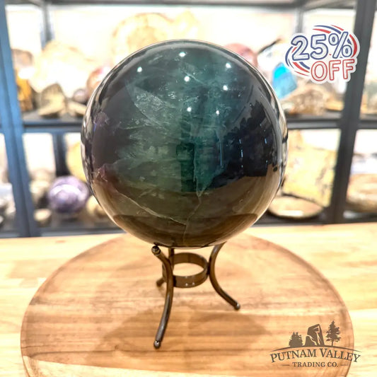 Rainbow Fluorite Sphere 5.9’’ - Sphere