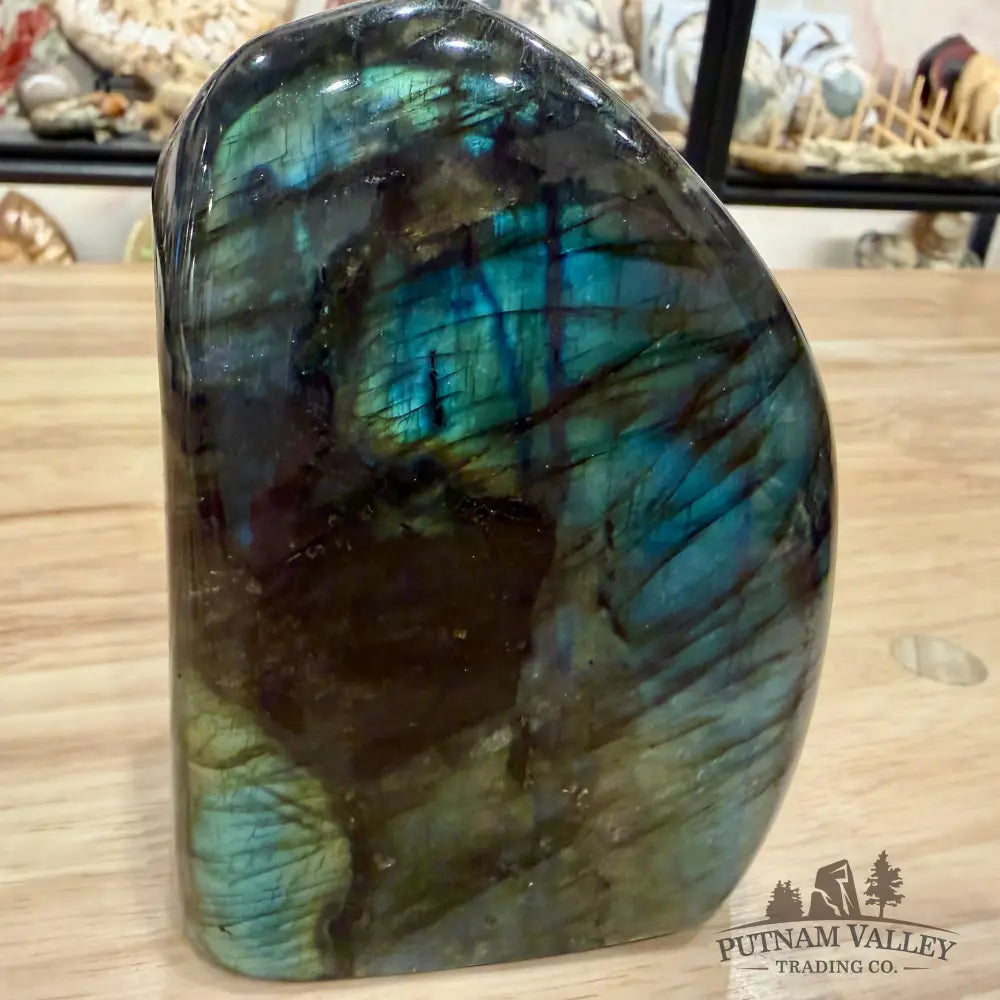 Rainbow Labradorite Table Accent 4.64’’ - Sculpture