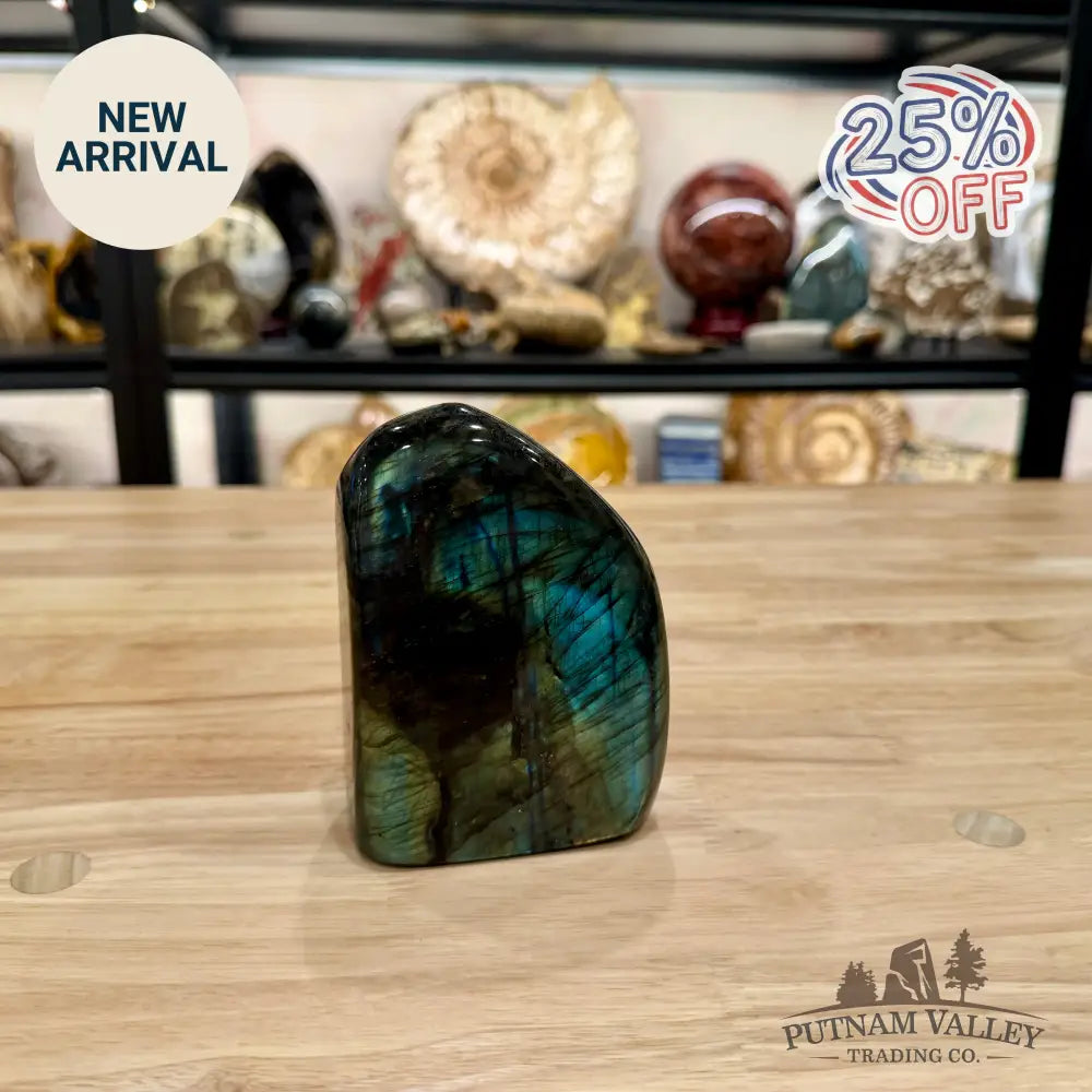 Rainbow Labradorite Table Accent 4.64’’ - Sculpture