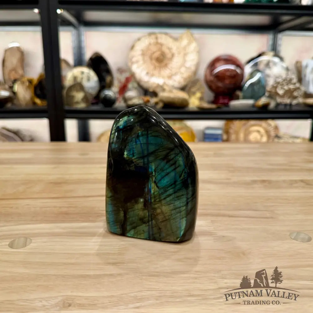 Rainbow Labradorite Table Accent 4.64’’ - Sculpture