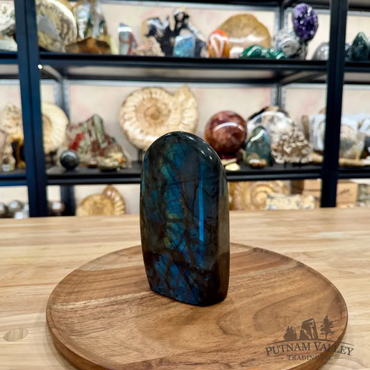 Rainbow Labradorite Table Accent 5.54’’ - Free Standing Accent