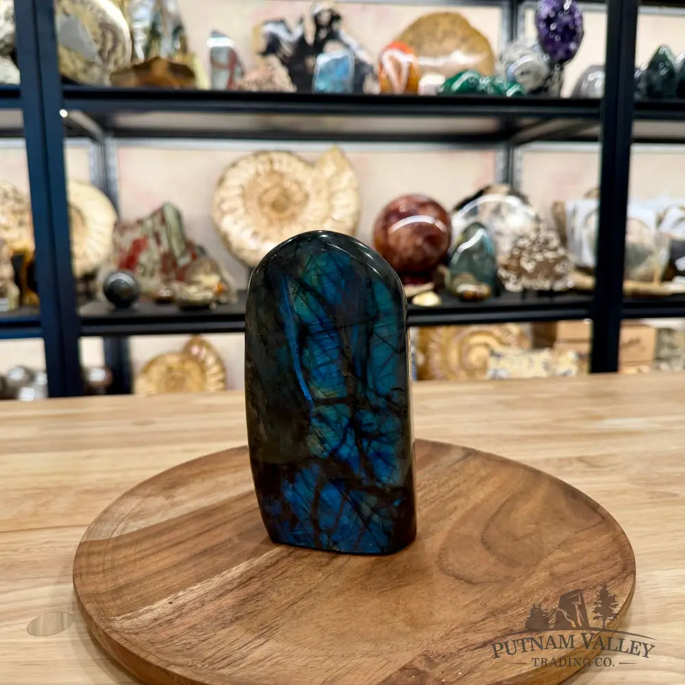Rainbow Labradorite Table Accent 5.54’’ - Free Standing Accent