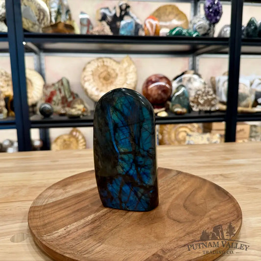 Rainbow Labradorite Table Accent 5.54’’ - Free Standing Accent
