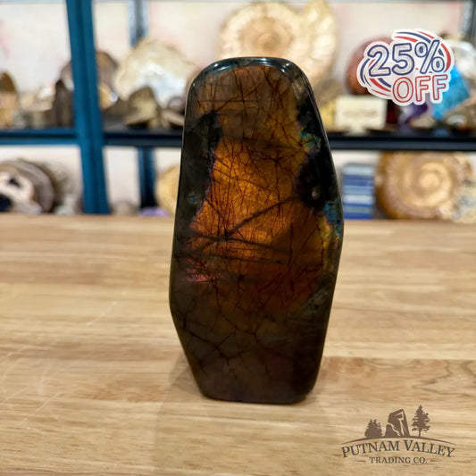 Rainbow Labradorite Table Accent 5.8’’ - Sculpture