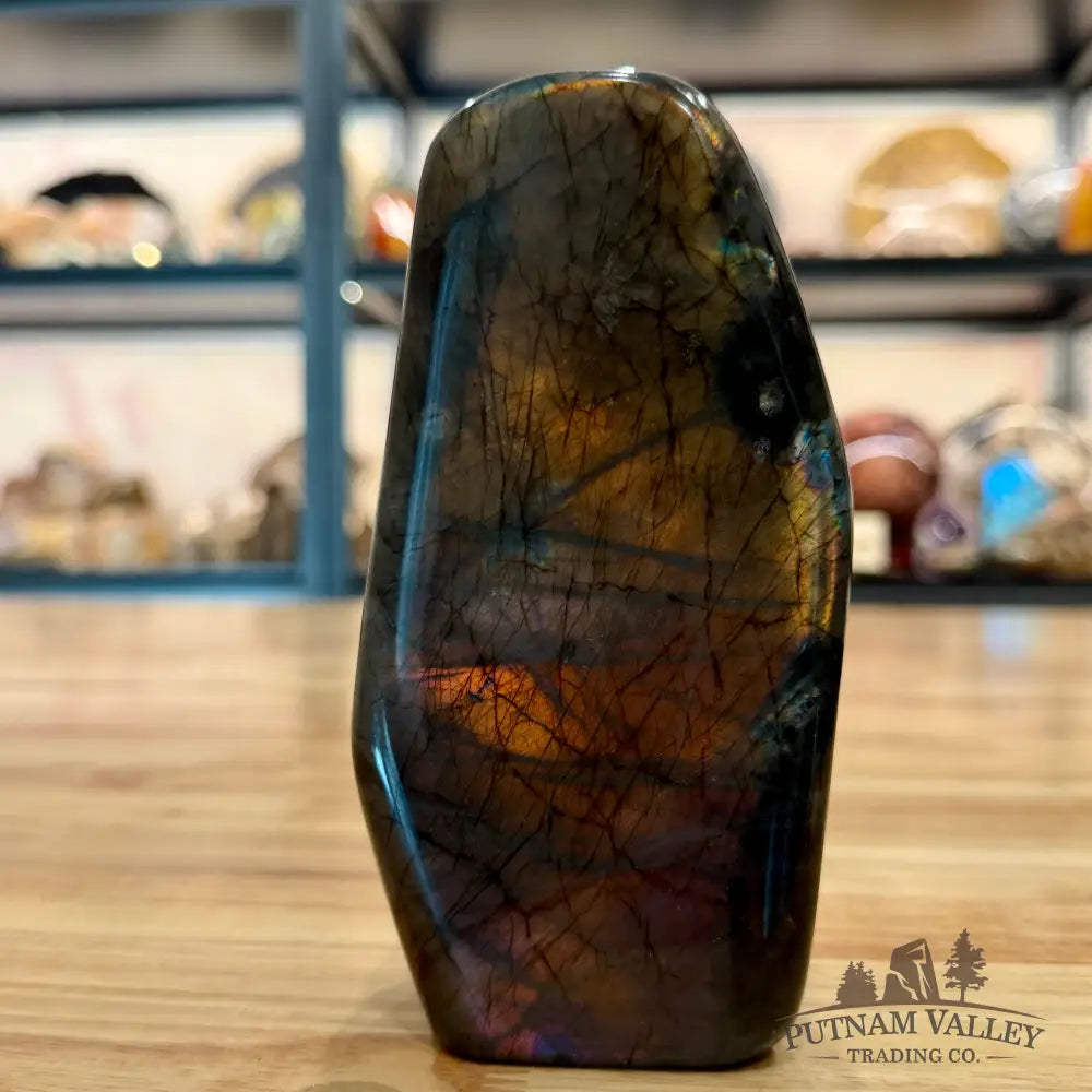 Rainbow Labradorite Table Accent 5.8’’ - Sculpture