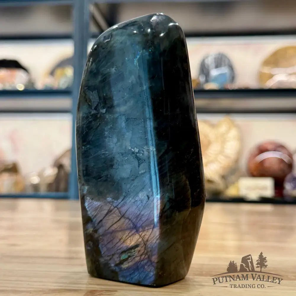 Rainbow Labradorite Table Accent 5.8’’ - Sculpture