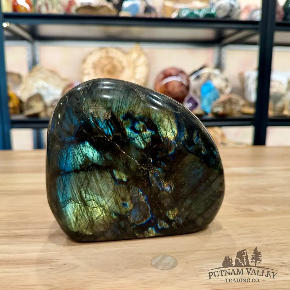 Rainbow Labradorite Table Accent 6.08’’ - Sculpture