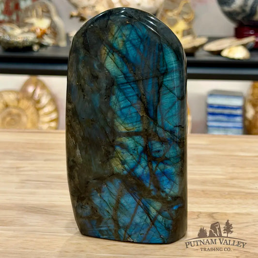 Rainbow Labradorite Table Accent 6.24’’ - Free Standing Accent