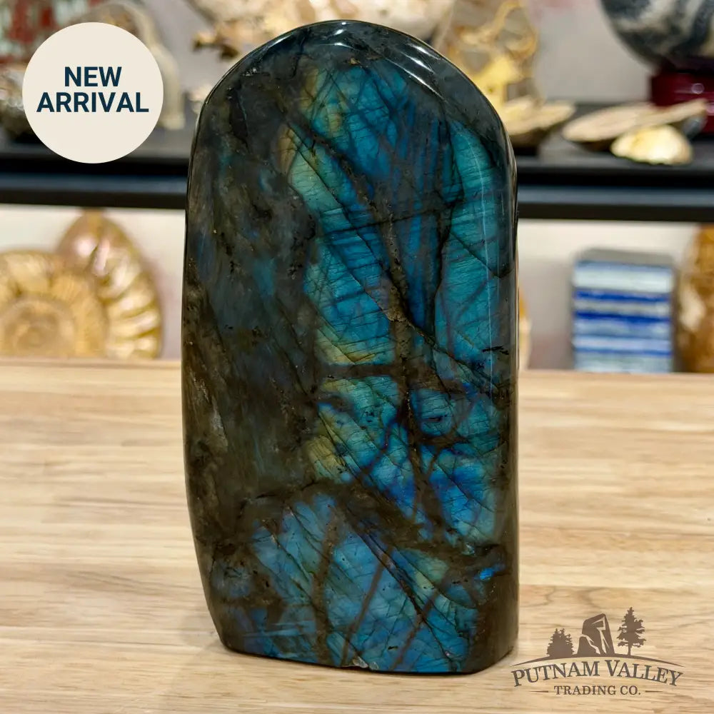 Rainbow Labradorite Table Accent 6.24’’ - Free Standing Accent