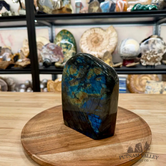 Rainbow Labradorite Table Accent 6.52’’ - Free Standing Accent