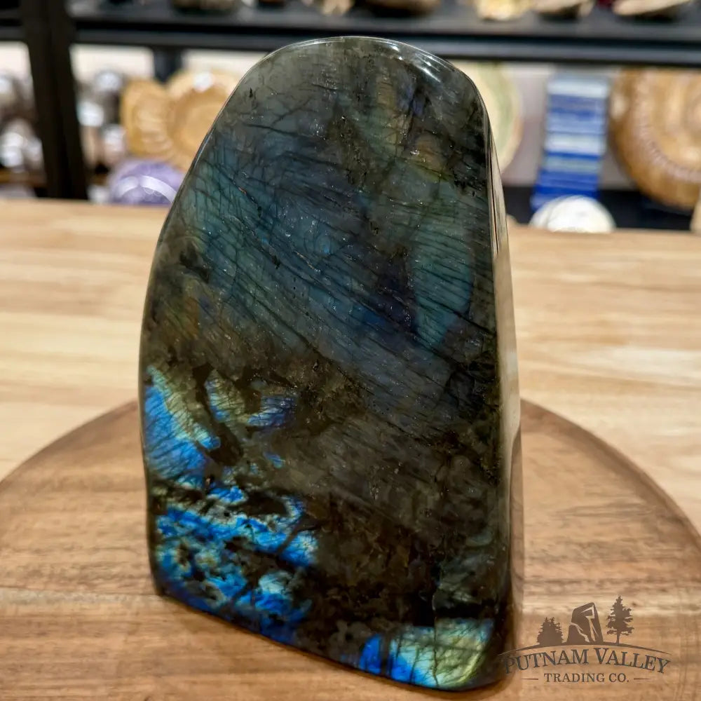 Rainbow Labradorite Table Accent 7.45’’ - Free Standing Accent