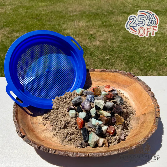 Rainbow Treasure Sand Bag + Sifter - Treasure Bag