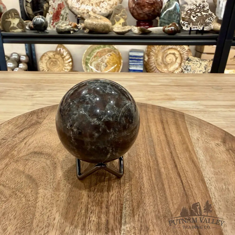 Rare Yooperlite + Hematite Sphere 2.67’’ - Sphere