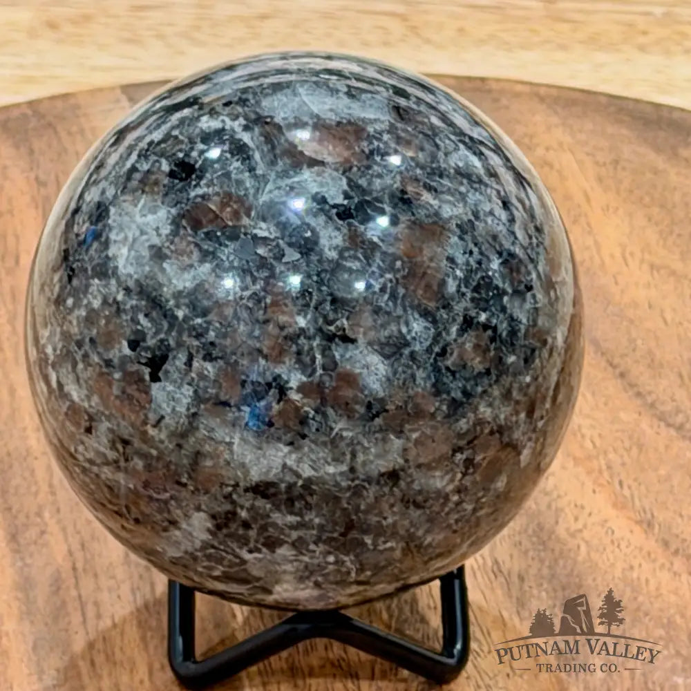Rare Yooperlite + Hematite Sphere 3.05’’ - Sphere