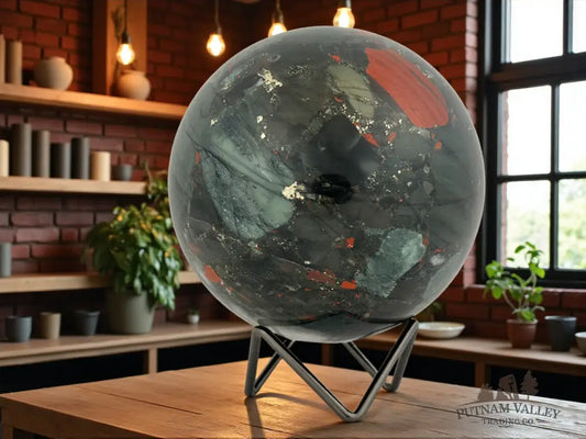 African Bloodstone Sphere Sphere